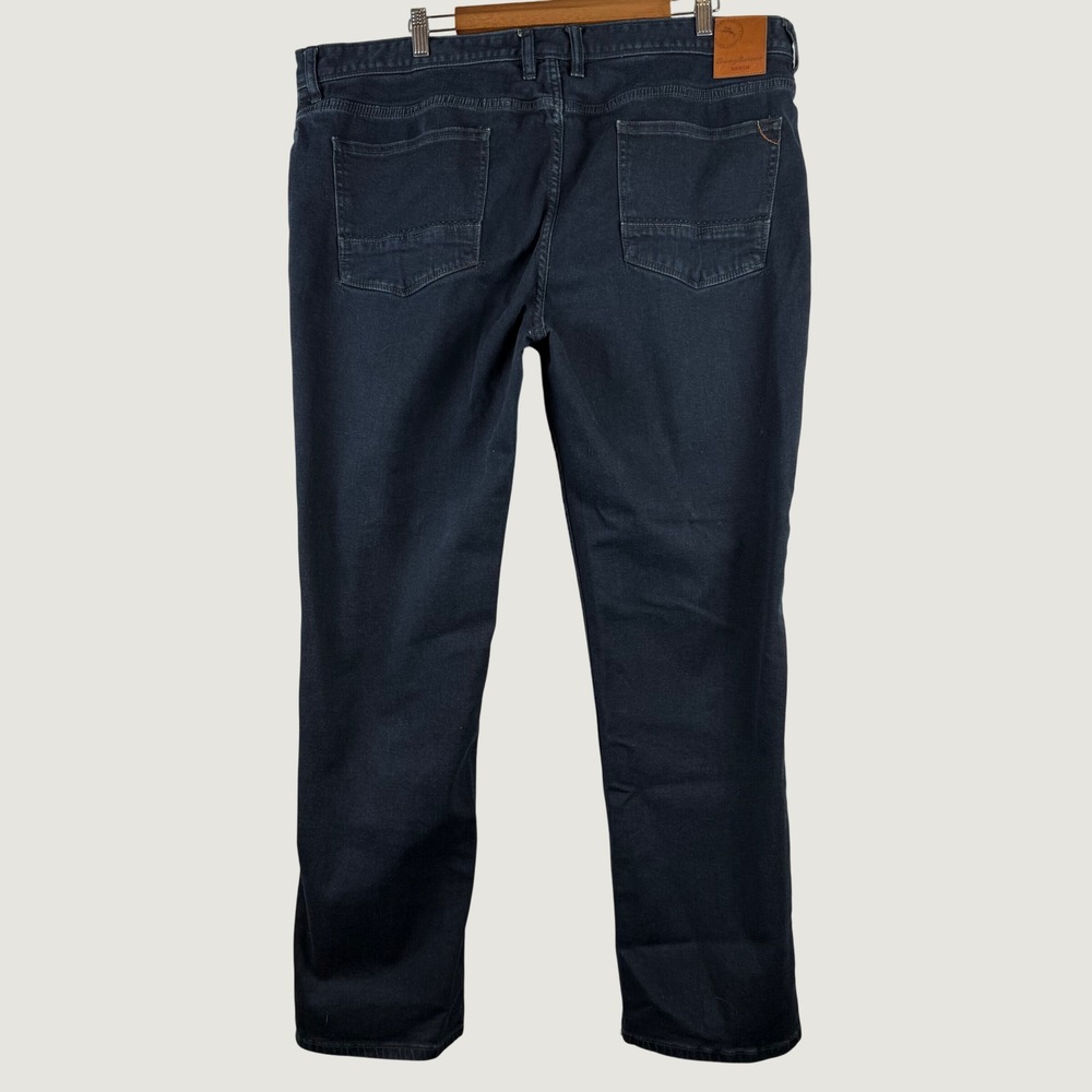 Tommy Bahama Denim Jeans Mens 42x32 (41x31) Dark Wash Stretch Relaxed Casual